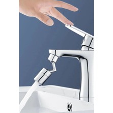 Gali's Dönebilen Su Tasarruflu Musluk Ucu Başlık Tüm Musluk Tipleri Uyumlu Montaj Aparatlı Musluk Başlığı