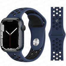 Voyo Apple Watch 3 4 5 6 7 8 Ultra 42MM 44MM 45MM 49MM Delikli Silikon Kordon Voyoniket