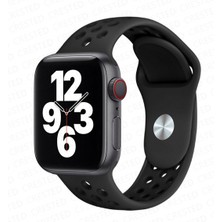 Voyo Apple Watch 3 4 5 6 7 8 Ultra 42MM 44MM 45MM 49MM Delikli Silikon Kordon Voyoniket