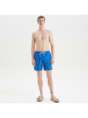 Nautıca Erkek Mavi Desenli Şort Mayo T35102T.4SJ