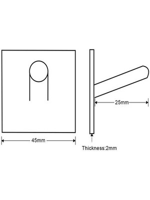 Haitn 4 Adet Paslanmaz Çelik Robe Kanca Siyah Havlu Kanca Kendinden Yapışkanlı Duvar Askı Mutfak Banyo Aksesuarları Askısı | Robe Hooks (Yurt Dışından)