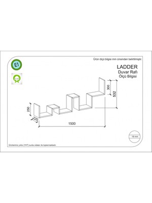 Rafline Ladder  Duvar Rafı Istanbul