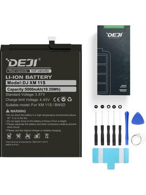 DEJİ Xiaomi Redmi Note 11 - Redmi Note 11S - POCO M4 Pro 4G Mucize Batarya Deji BN5D