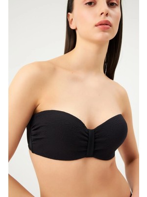 Eros 1092ESBK Straplez Kaplı Bikini Tk.