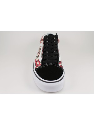 Vans Style 36 Vans Crew Dama Tahtası Siyah/beyaz/kırmızı D