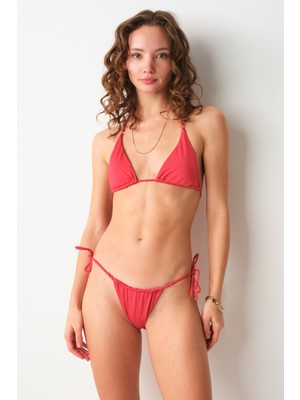 No Gossip Aqua Üçgen Bikini Tek Üst