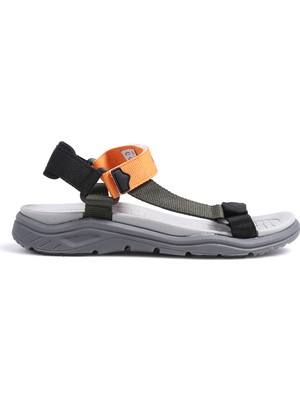 Hammer Jack Siyah - Turuncu Erkek Sandalet 101 23394-M_CATZE M