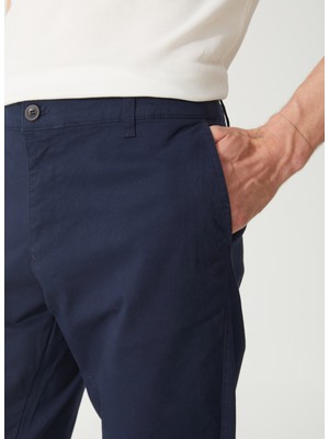 Süvari Normal Bel Normal Paça Slim Fit Lacivert Erkek Pantolon PN2020500527