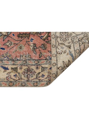 Sempati Halı Bohem Vintage El Yapımı Eskitme Yün  Halı - 147X246 cm 9954