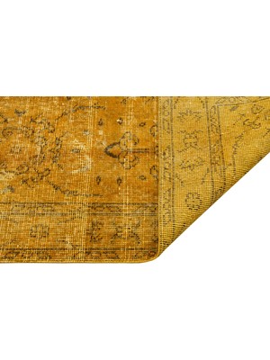 Sempati Halı Büyüleyici Vintage El Yapımı Halı Eskitme Halısı - 110X203 cm 9937