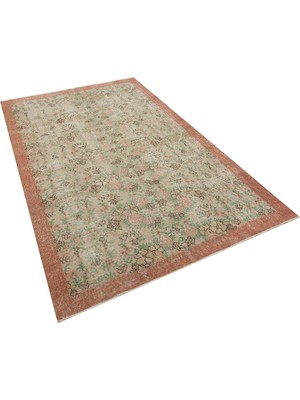 Sempati Halı Doğal Vintage El Dokuma Yün Halı - 160X270 cm 9936