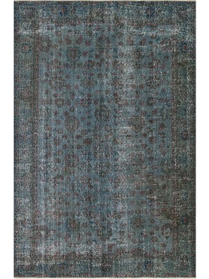 Sempati Halı Ilham Verici Vintage El Işlemeli Yün   Halısı - 154X236 cm 9935