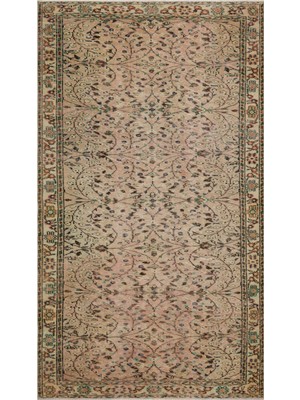 Sempati Halı Etnik Vintage Desenli Jüt Halı Halı - 161X276 cm 9971