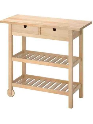 IKEA Förhöja Huş Servis Arabası 100 x 43 x 90 cm