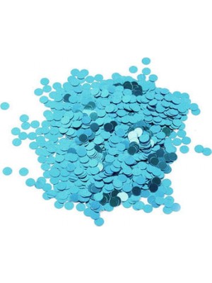 Kidspartim Şeffaf Balon Içi Konfeti Bebe Mavi