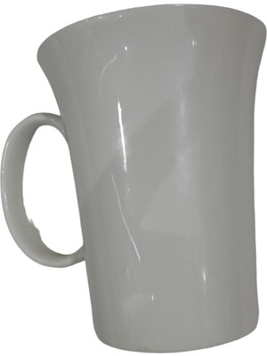 Es Dekor Wilmax England İngiliz Mug Beyaz Kupa Porselen Tekli 350 ml