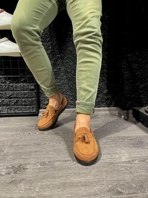 Colezium CLZ952 Loafer Erkek Ayakkabı Taba