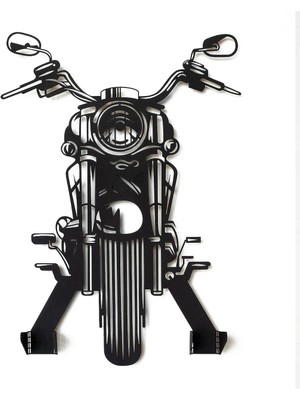 Evay Kask Tutacağı  Metal Motosiklet Kask Tutucu Harley Davidson Kask Tutucu