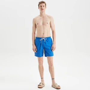 Nautıca Erkek Mavi Desenli Şort Mayo T35102T.4SJ