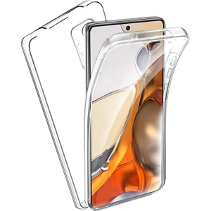 Kılıfshop Xiaomi Mi 11T Pro Kılıf Ön Arka 360 Koruma Şeffaf Silikon