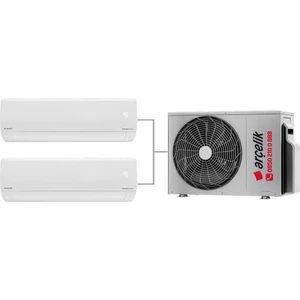 A 9000 BTU + 18000 BTU İç Ünite (1 adet Dış Ünite = 2 adet İç Ünite) 1+2 Multi Inverter Klima