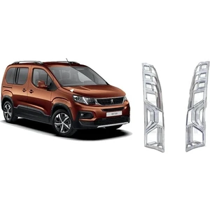 My Tuning Peugeot Rifter 2019 Üzeri Krom Stop Çerçevesi