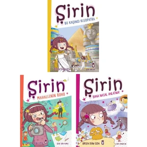 Şirin Serisi 3 Kitap Set - Bu Kaçıncı Kleopatra - Mahallenin Ruhu - Anlatmazsam Çatlarım - Birsen Ekim Özen