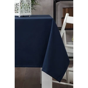 Zeren Home Dertsiz Düz Mutfak Masa Örtüsü Lacivert 130 x 160 cm