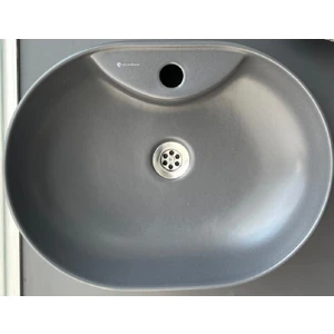 Alto Lavabo Mat Antrasit 50 cm
