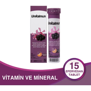 Vitamin ve Mineral  Efervesan 15 Tablet - Abdi İbrahim