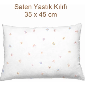 Casadora Baby Bloom %100 Pamuk Saten Yastık Kılıfı - 35 x 45 cm