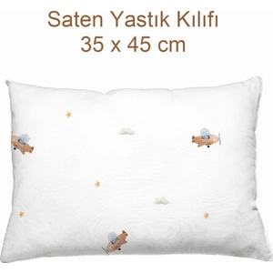 Casadora Baby Happy Tony %100 Pamuk Saten Yastık Kılıfı - 35 x 45 cm