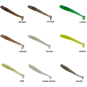 Togo 6 cm 9 Adet Silikon Yem