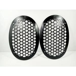 Oval Hoparlör Kapağı – Plastik Kaliteli Oval Midrange Hoparlör Kapak – 2 Adet