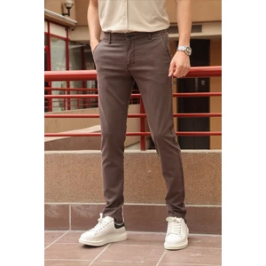 Yazlık Cep Nakış Detay Sülfür Erkek Pantolon