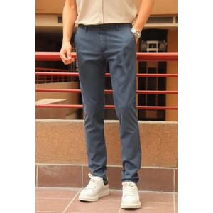 Yazlık Cep Nakış Detay Sülfür Erkek Pantolon