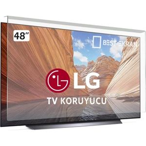 Best Ekran Lg OLED48C34LA Tv Ekran Koruyucu -  Lg 48" 121 cm Ekran Koruyucu