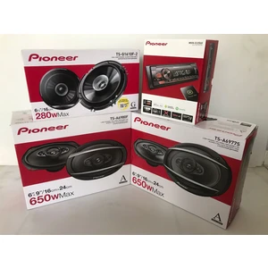 Pıoneer Set Komple 650W Hoparlör 2ADET- Teyp PIONEER-16CM Pıoneer Hoparlör