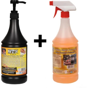 Dtx Kimya Granürlü El Temizleme Kremi (Sabunu) 1 kg & Oto Böcek, Sinek Temizleme Sıvısı Konsantre (1/5) 1 Litre