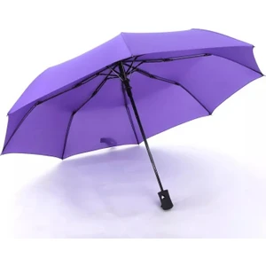 Tam  Otomatik Çanta Boy Mor Şemsiye