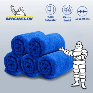 MC42118 40X30CM Süper Emici Mikrofiber Havlu, 5 Adet