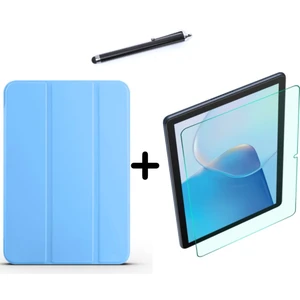 Huawei Matepad Se 10.4 Inç Uyumlu Uyku Modlu Smart Tablet Kılıfı Ekran Koruyucu ve Kalem Seti