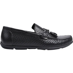 Deri Siyah Erkek Günlük Ayakkabı Durante New