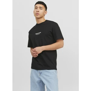 Jack & Jones Jorvesterbro Erkek Siyah T-Shirt 12240121-Black
