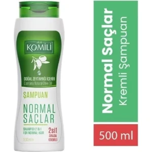 Normal Saçlar için 2'si 1 Arada Kremli Şampuan 500 ml