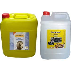 Lastik, Tampon ve Torpido Parlatıcı 5 Lt Yüksek Parlaklık & Islak Görünüm & Ultra Parlak