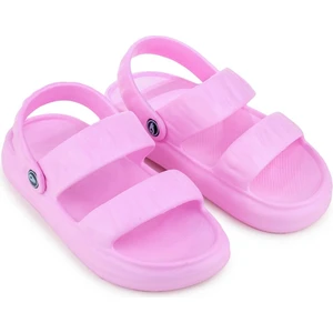 Pembe Yazlık Islak Zemine Uygun Kadın Sandalet Terlik