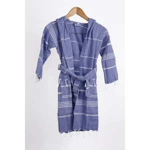 Mira Home Kapşonlu Çocuk Peştemal Bornoz %100 Pamuk