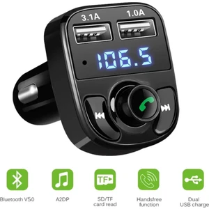 Temiz Pazar Car X8 Bt/usb Araç Fm Transmitter Aux Kiti