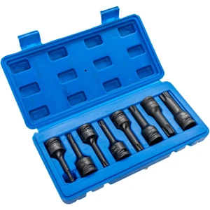 6018 1/2" Havalı Uzun Torx Lokma Takımı 8 Parça